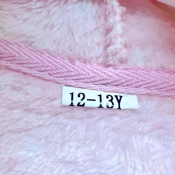 GIRLS Hooded Unicorn Robe (fits 12-13 years) - Picture 7 of 9